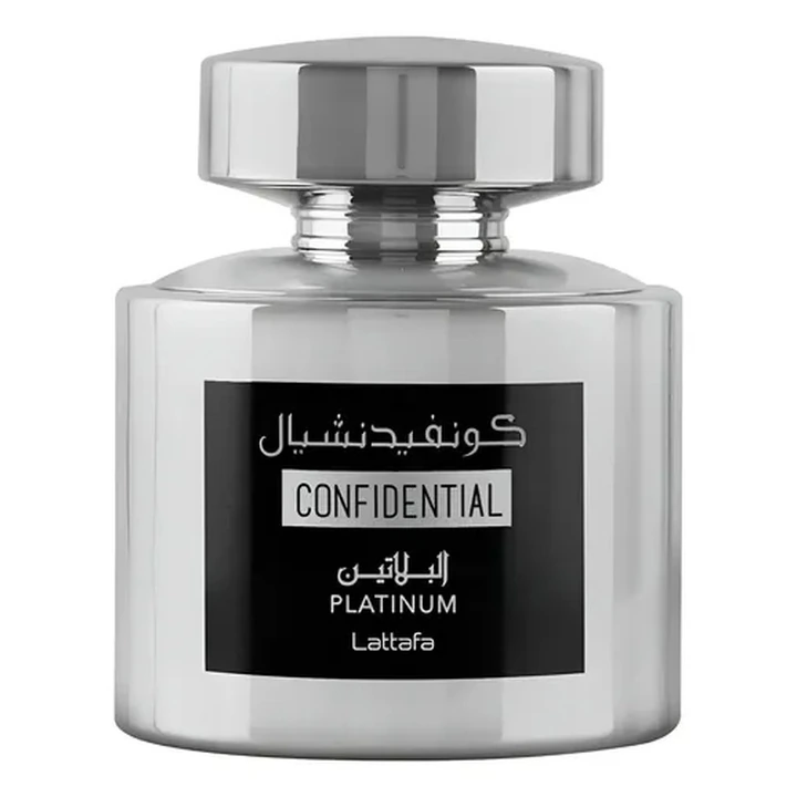 Decant Lattafa Confidential Platinum