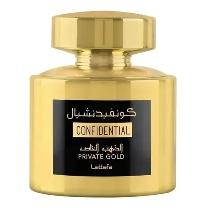 Decant Lattafa Confidential Private Gold